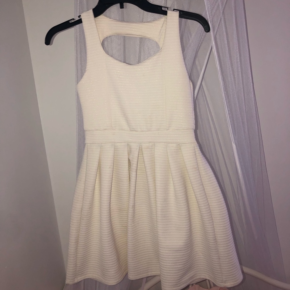 Girls white dress